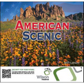 American Scenic Stapled Monthly Calendar